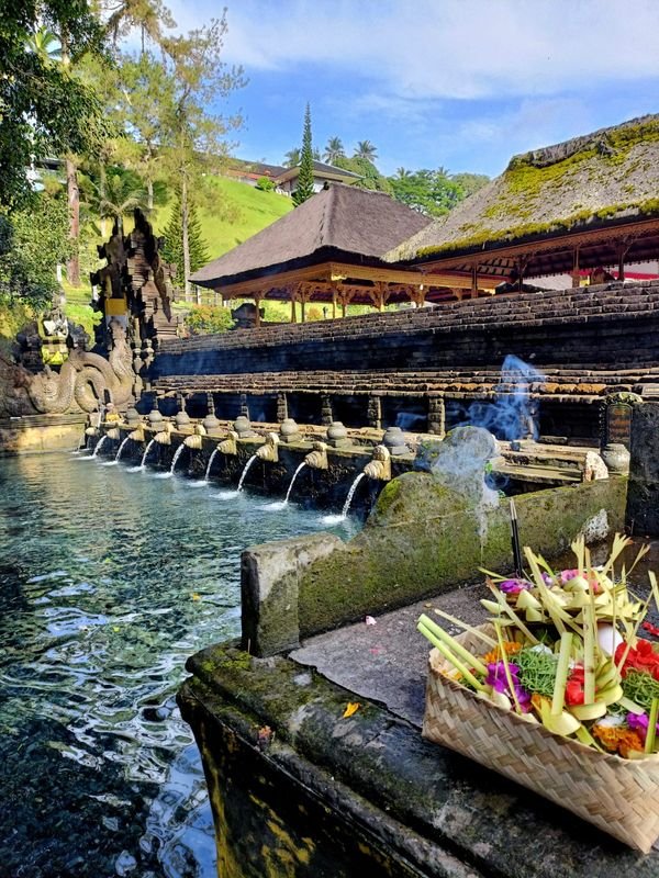 Water Blessing at Tirta Empul