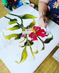 Silk Painting