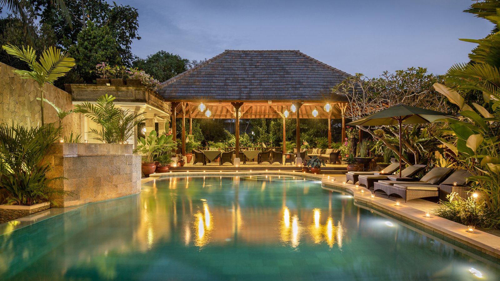 Kano Sari Ubud Villas - Luxury Pool and Pavilion